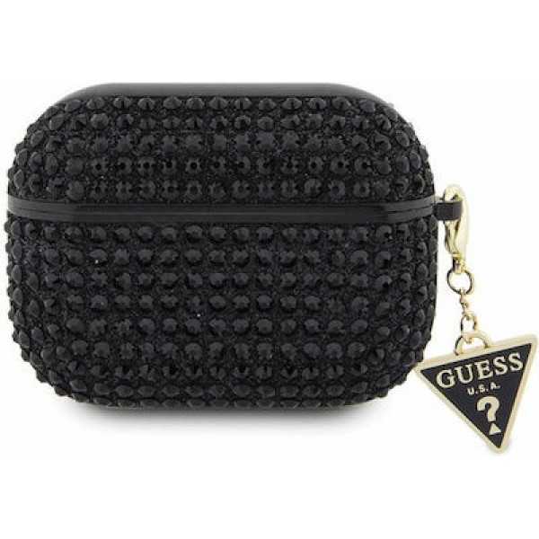 Guess Triangle Charm Case Black (Apple AirPods Pro)